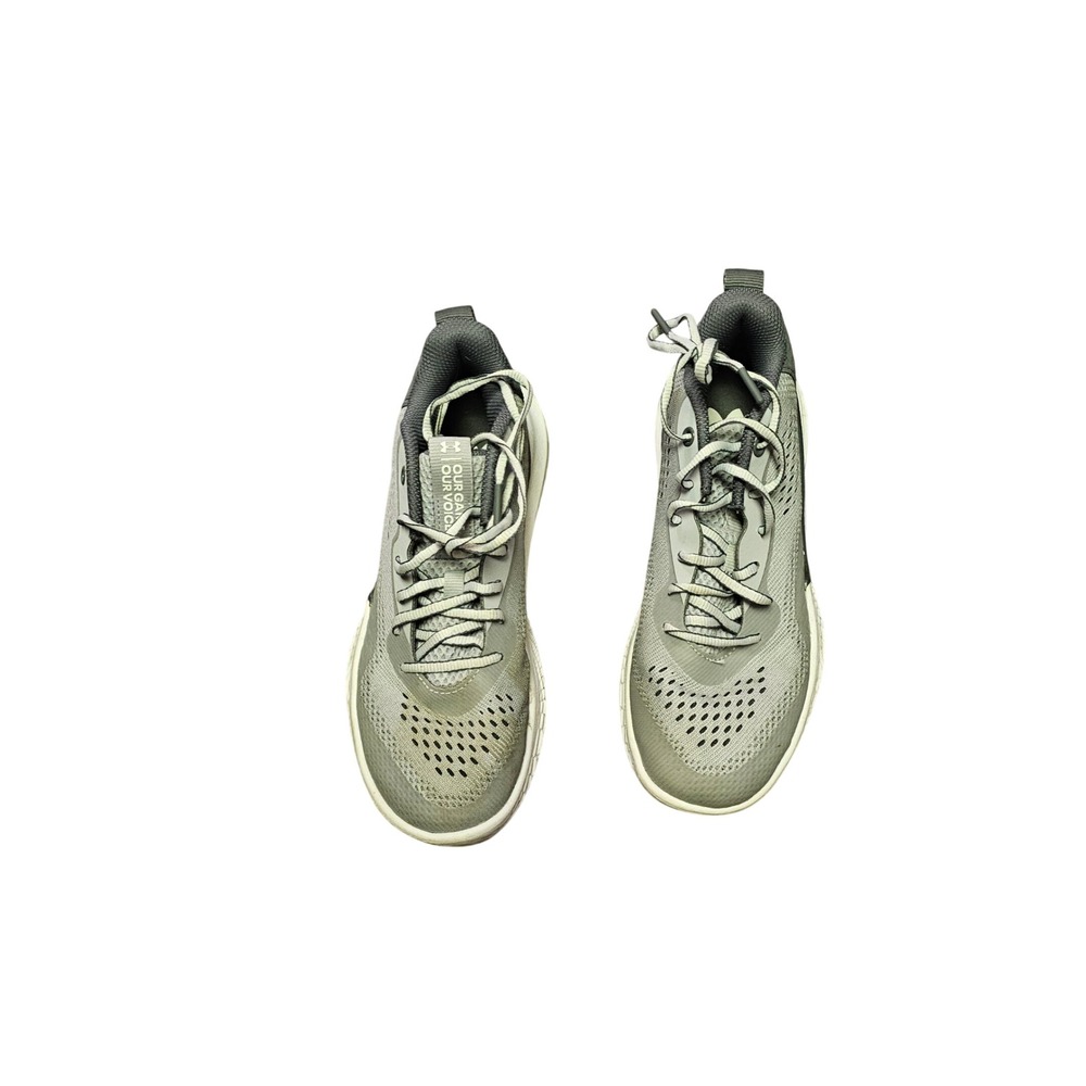 Under Armour HOVR Breakthru 2 Womens Basketball Shoes Gray 3024594-103 Size 8.5